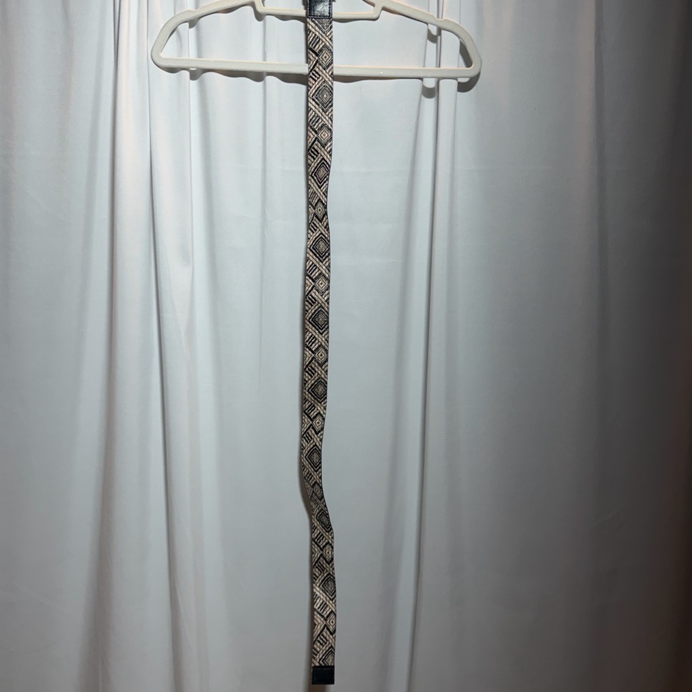 Atmosphere Black Leather Belt